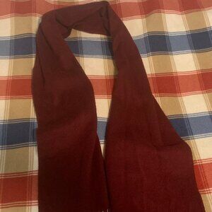 Jos. A. Bank Burgundy Silk Scarf